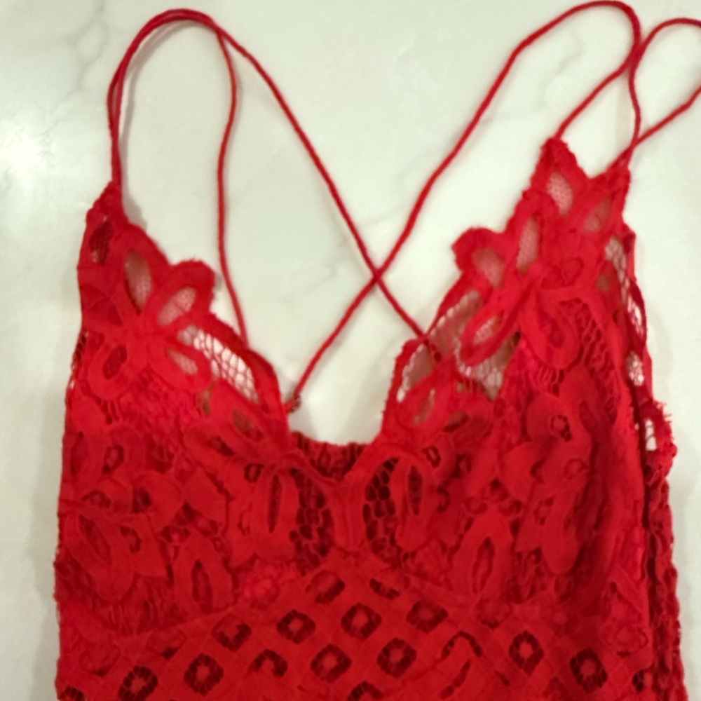 Free People Scarlet Lace Dress - Picture 2 of 5